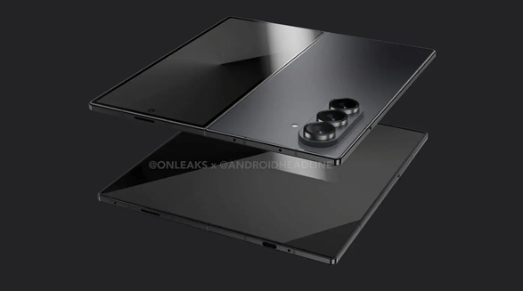 三星Galaxy Z Fold7機(jī)模曝光 折疊厚度僅9mm