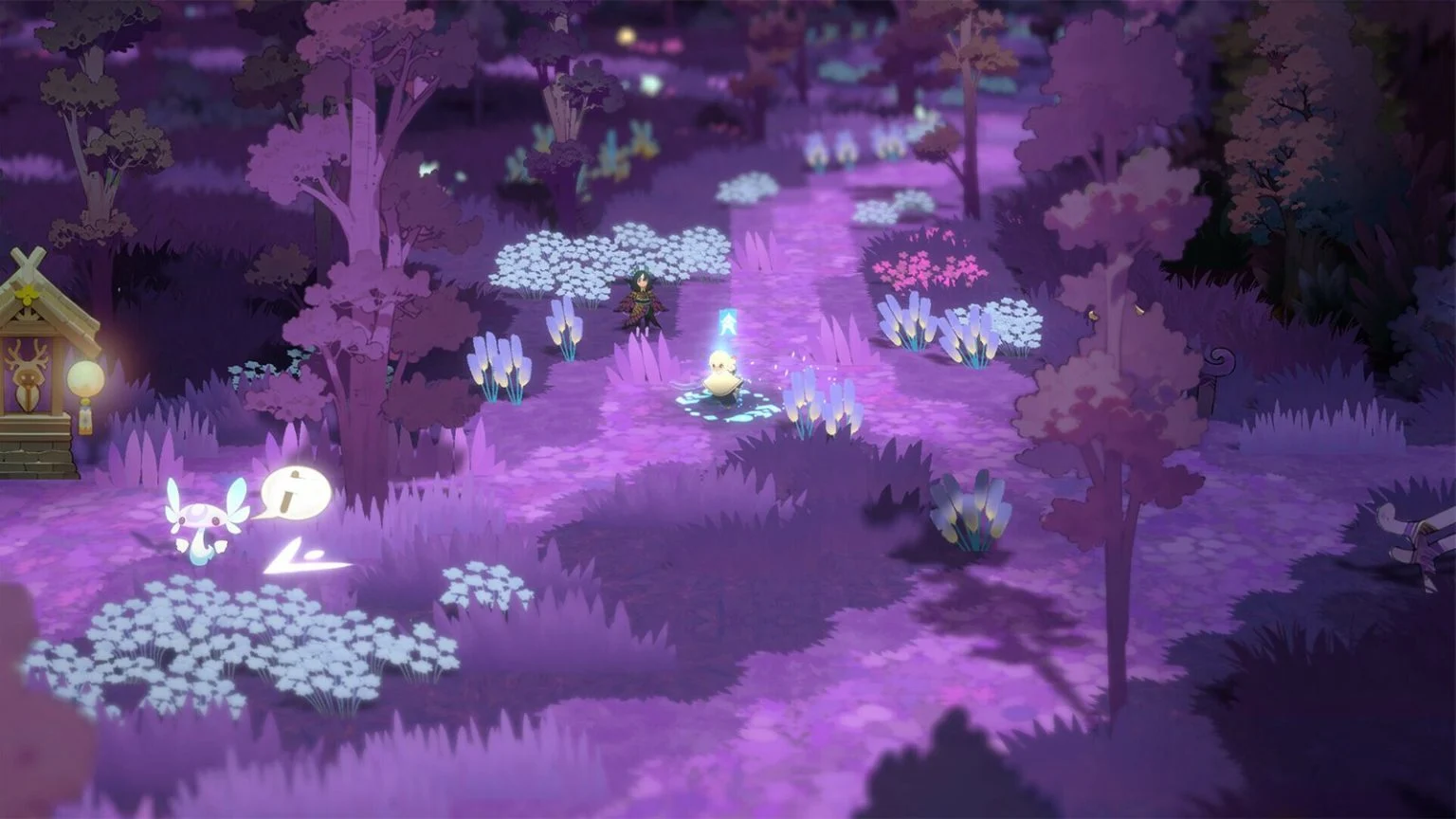 怪物养成与战斗场景，表现游戏策略性