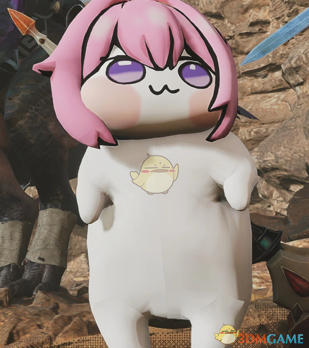 《怪物猎人：荒野》胜利女神妮姬Doro替换艾露猫MOD