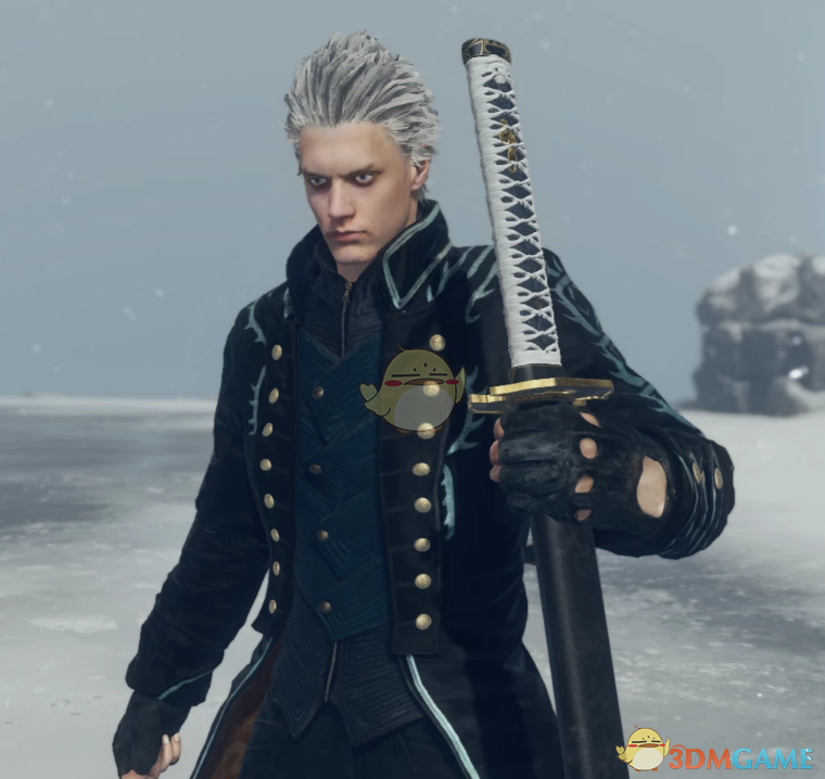 《艾尔登法环》鬼泣五维吉尔套装MOD