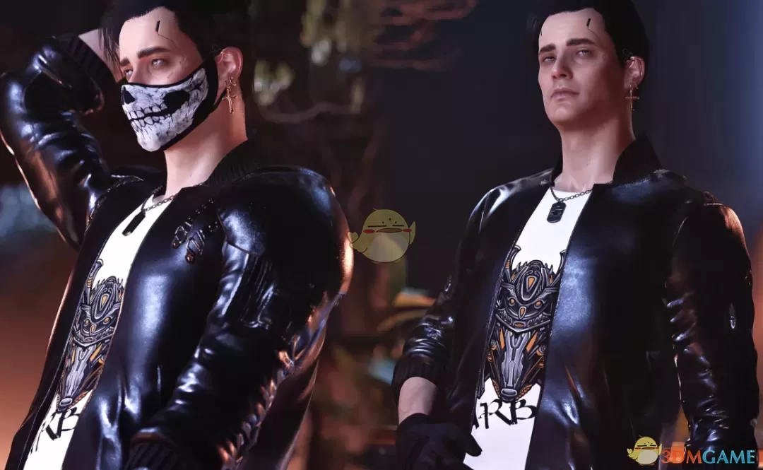 《赛博朋克2077》男V的街头夹克MOD