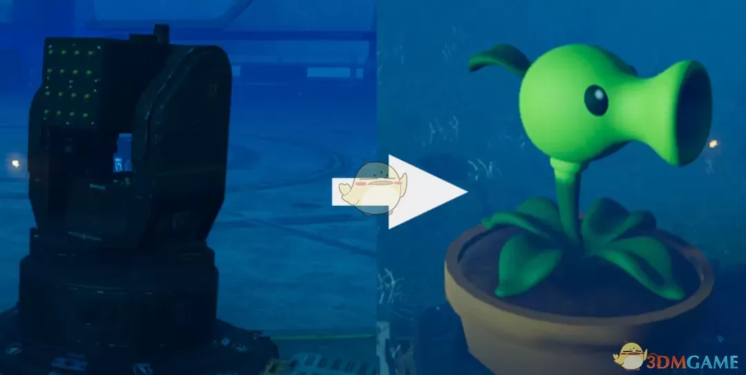 《绝地潜兵2》植物大战僵尸炮塔MOD