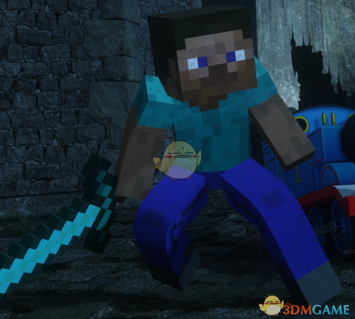 《最终幻想16》我的世界史蒂夫替换克莱夫MOD