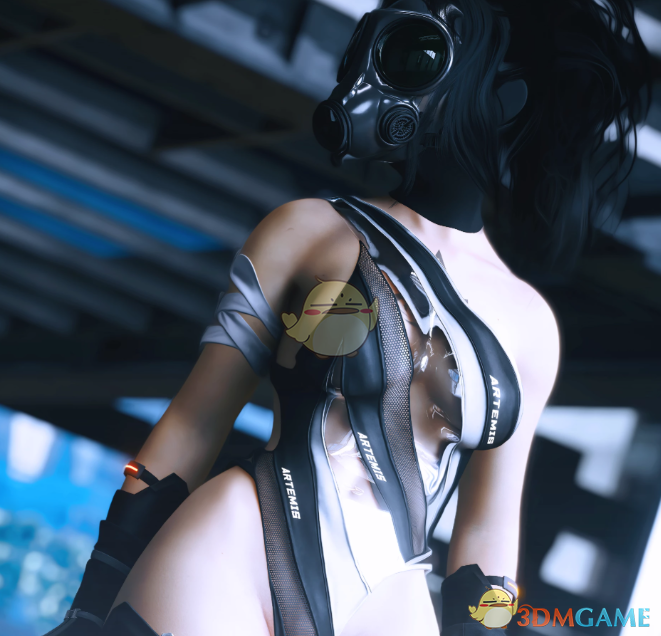 《赛博朋克2077》剑星波浪比基尼MOD