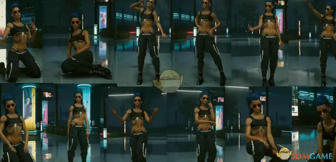 《赛博朋克2077》杀死公主姿势包MOD