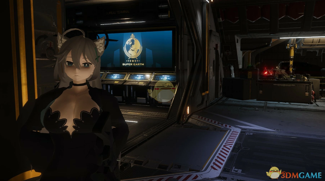 《绝地潜兵2》蔚蓝档案砂狼白子外观MOD