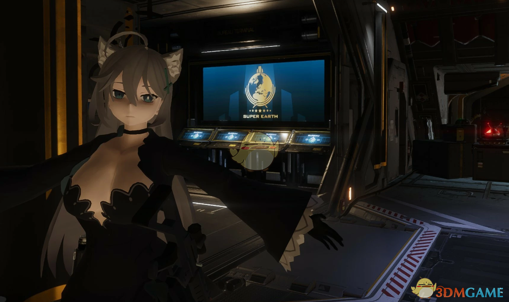 《绝地潜兵2》蔚蓝档案砂狼白子外观MOD