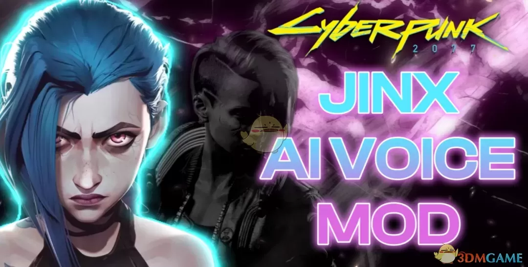 《赛博朋克2077》女V语音替换为双城之战金克斯MOD