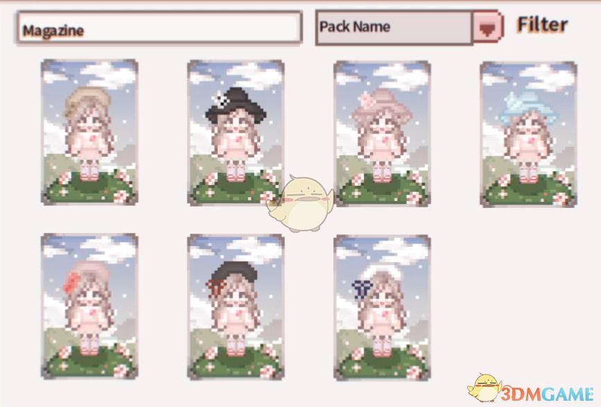 《星露谷物语》时尚杂志风套装MOD