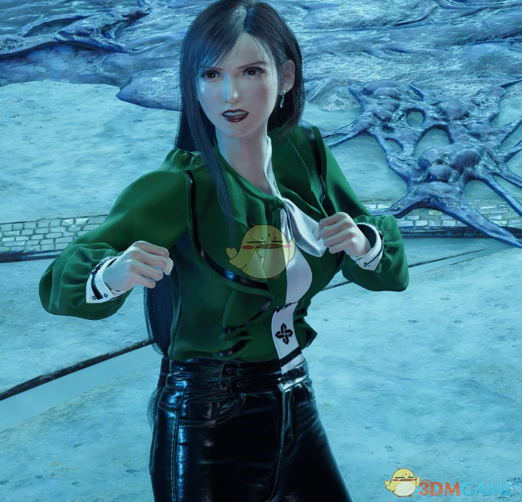 《最终幻想7：重生》蒂法的剑星翡翠热情服装MOD