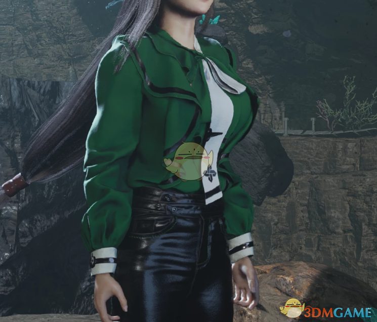 《最终幻想7：重生》蒂法的剑星翡翠热情服装MOD