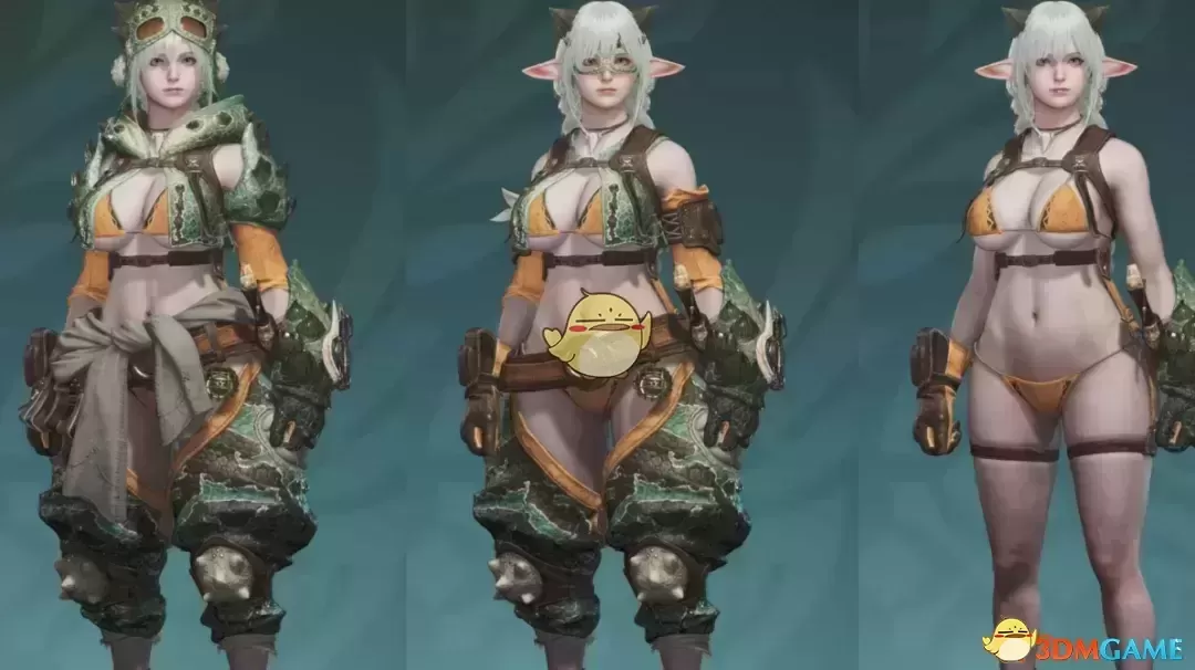 《怪物猎人：荒野》更加性感的缠蛙套装MOD