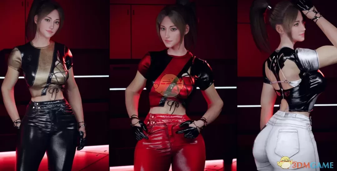 《赛博朋克2077》剑星黑色牛仔布套装MOD