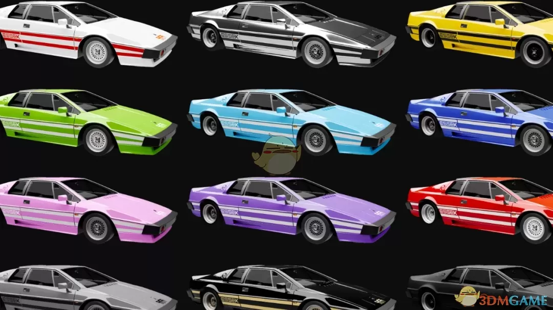 《赛博朋克2077》莲花Esprit精灵跑车MOD