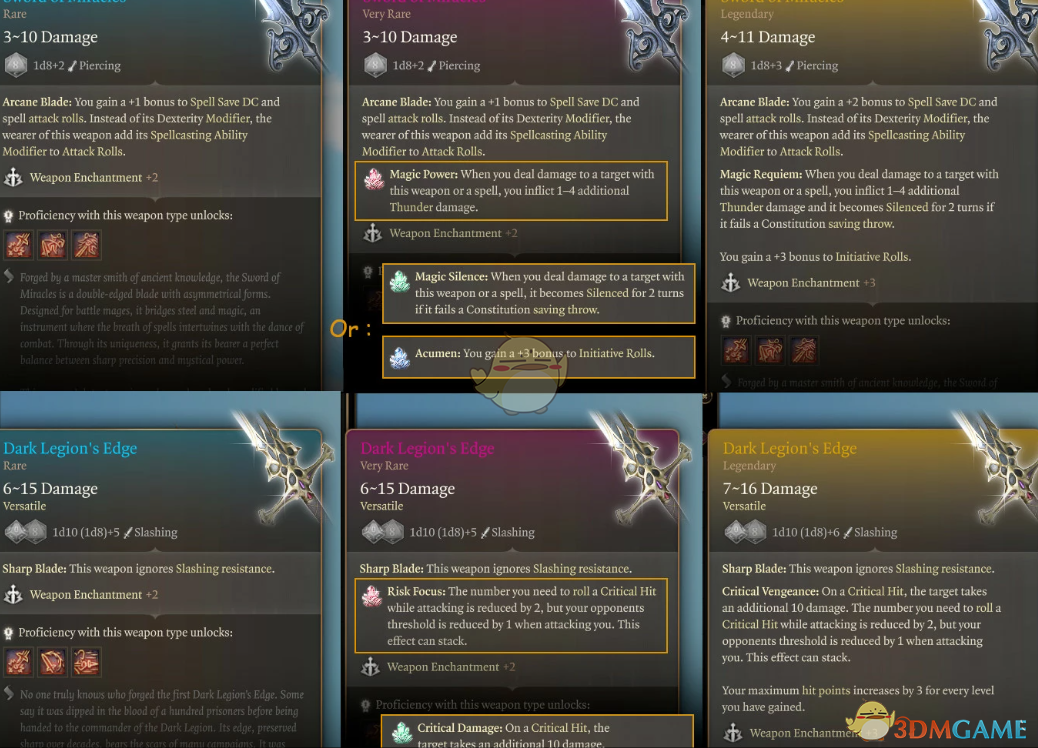 《博德之门3》天堂II武器包MOD