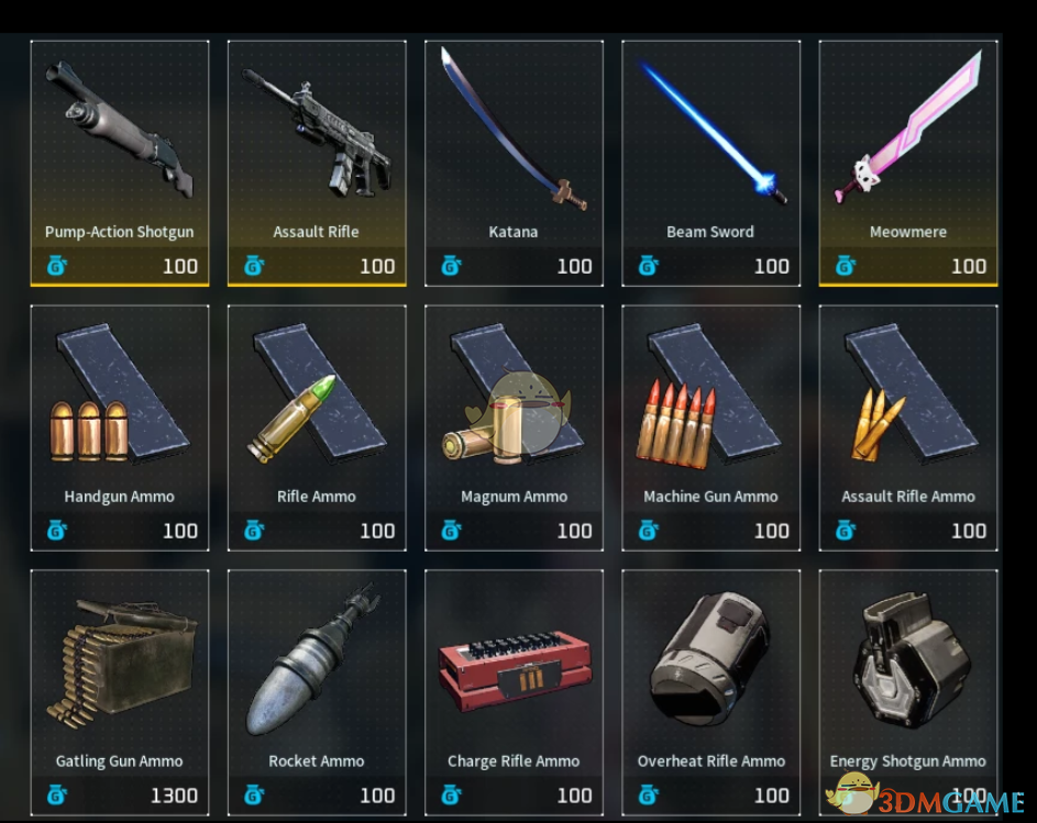 《幻兽帕鲁》商店中的更多物品MOD