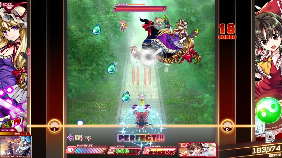 《東方彈幕神樂 失落幻想》第9彈DLC上線 新增全曲目4鍵/6鍵自由切換功能！
