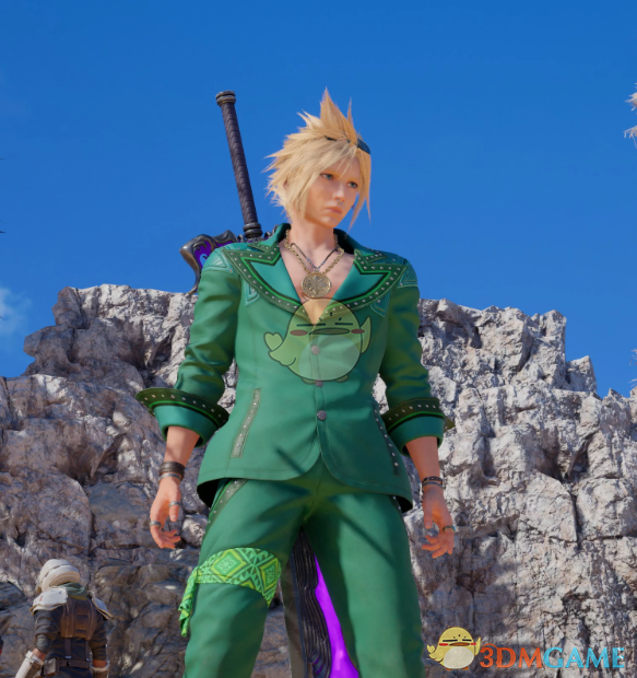 《最终幻想7：重生》克劳德的花哨套装MOD