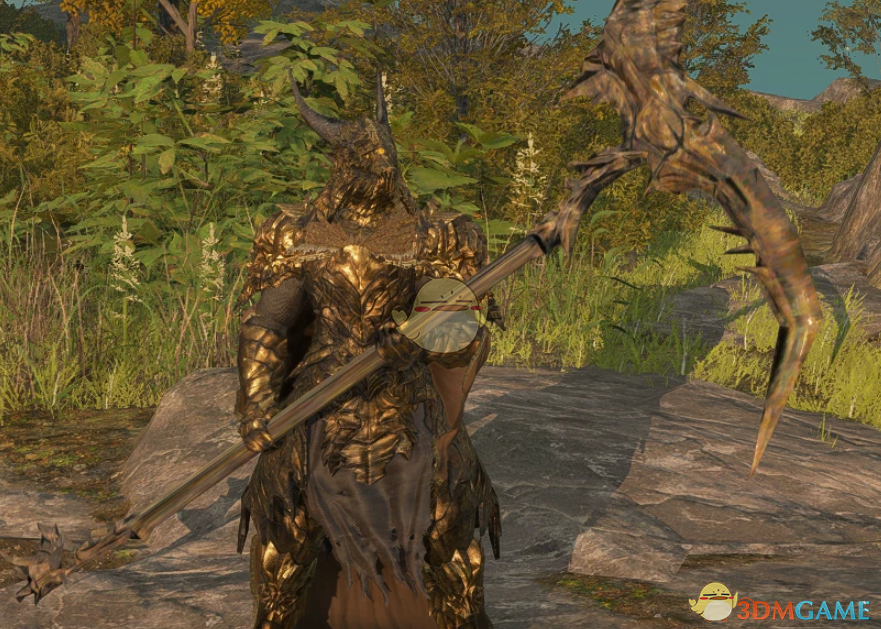 《艾尔登法环》黑暗之魂黑龙战镰MOD