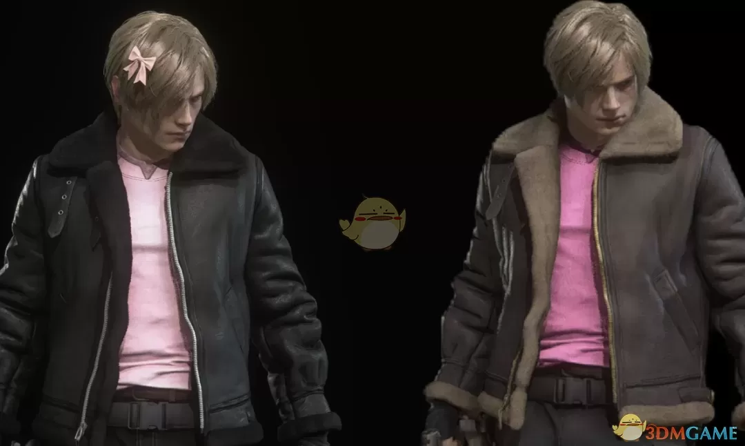 《生化危机4：重制版》淡粉色里昂MOD