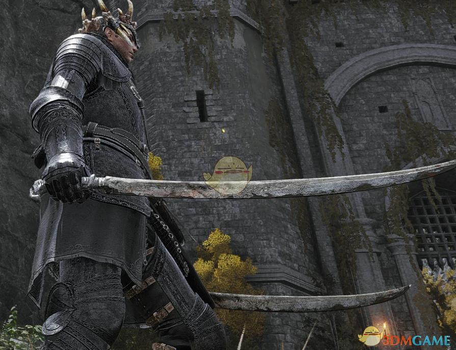 《艾尔登法环》黑暗之魂佣兵对刀MOD