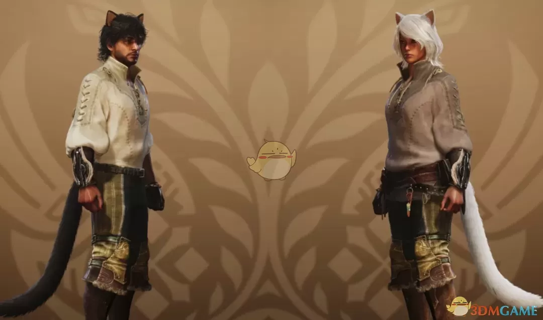 《怪物猎人：荒野》猫耳发饰和猫尾MOD