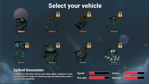 《Panzer Planet》demo