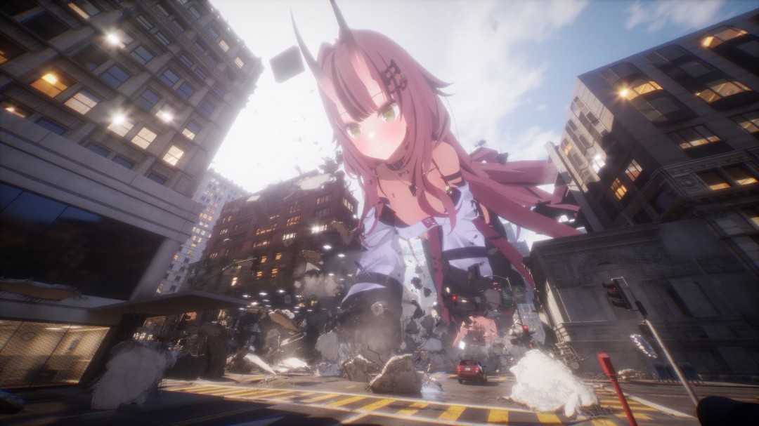 巨大娘蹂躏城市！虚幻5《Giantess Playground》开发中、支持VR