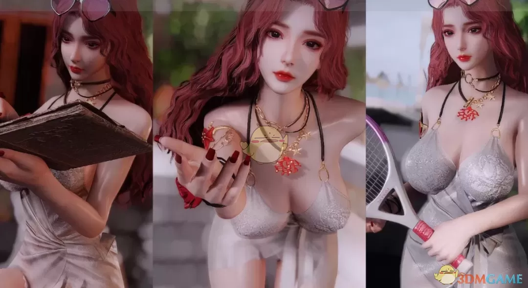  《上古卷轴5：天际重制版》永劫无间夏日派对套装MOD