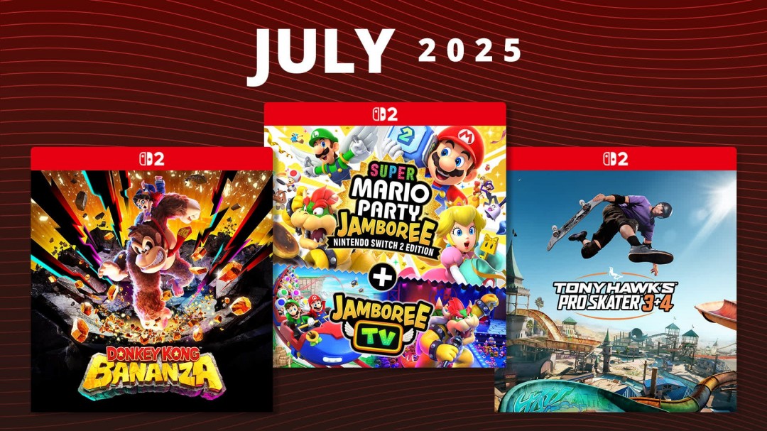 Switch2七月游戏盘点：《咚奇刚》领衔多款新作登场