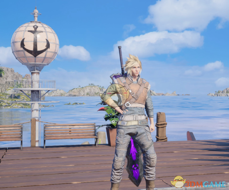 《最终幻想7：重生》克劳德的星球大战卡尔服饰MOD