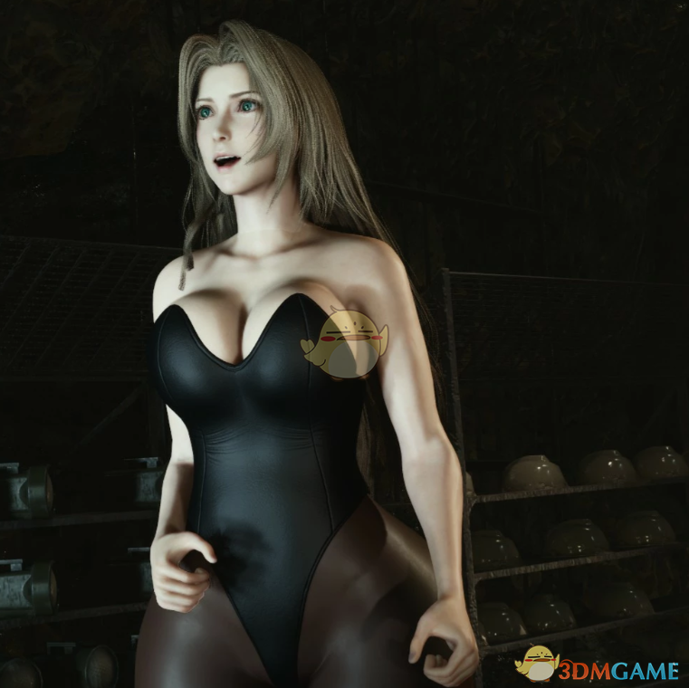 《最终幻想7：重生》爱丽丝的兔女郎黑丝紧身衣MOD