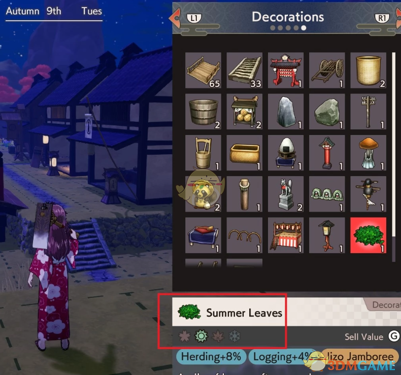 《符文工房：龙之天地》建筑和装饰提升MOD