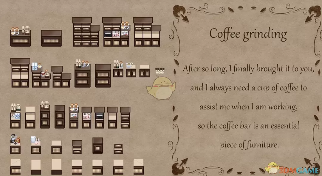 《星露谷物语》研磨咖啡家具包MOD