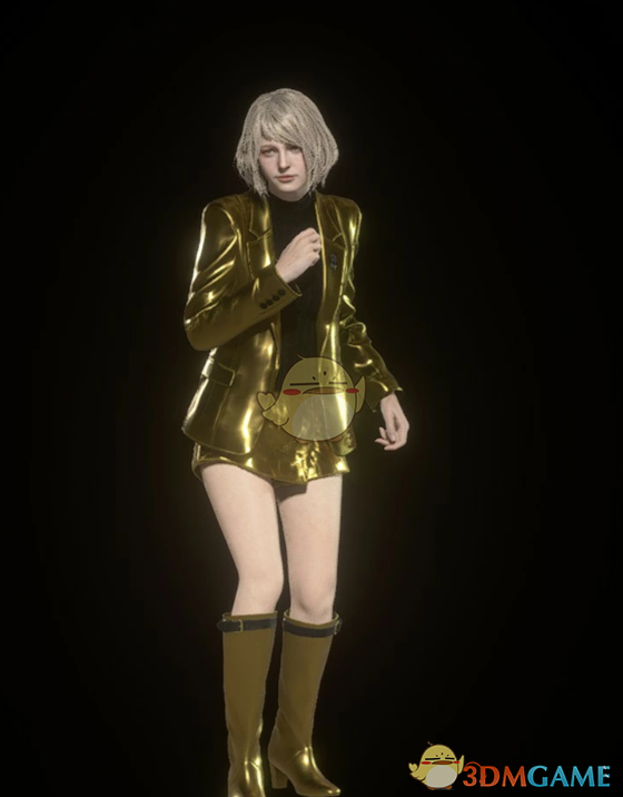 《生化危机4：重制版》阿什莉的黄金服装包MOD