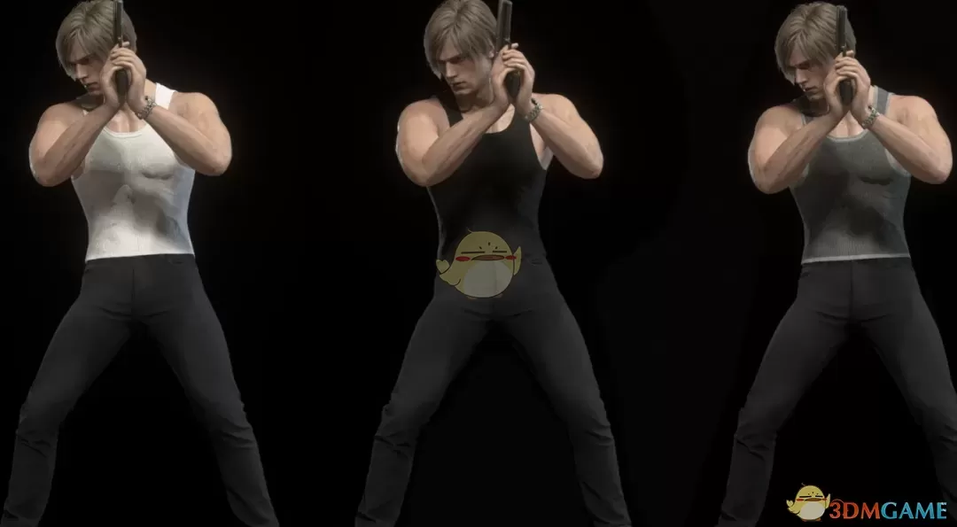 《生化危机4：重制版》里昂的休闲背心MOD