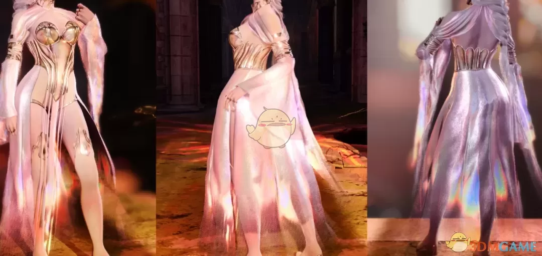 《博德之门3》七彩棱镜连衣裙MOD