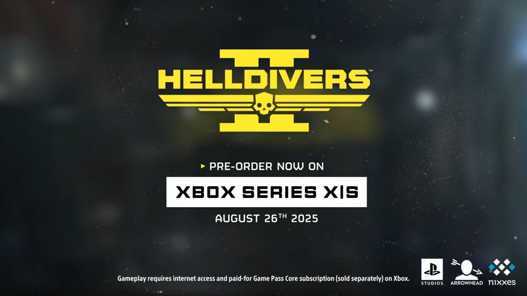 《绝地潜兵 2》将于 8 月 26 日登陆 Xbox SeriesX|S