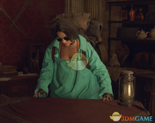 《生化危机4：重制版》风衣吉尔替换商人MOD