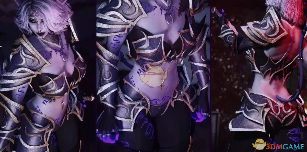  《上古卷轴5：天际重制版》魅魔刺客盔甲MOD