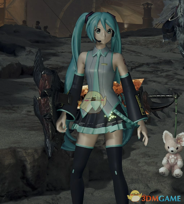 《怪物猎人：荒野》堡垒之夜初音未来外观MOD