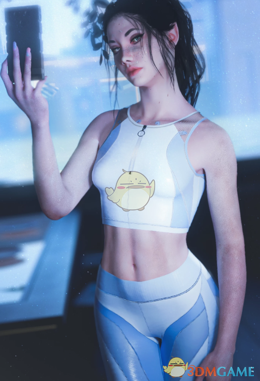 《赛博朋克2077》AXE性感运动套装MOD