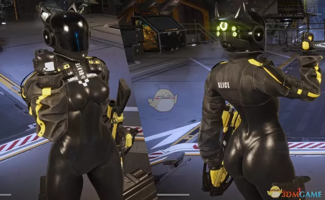 《绝地潜兵2》胜利女神妮姬爱丽丝胶衣MOD