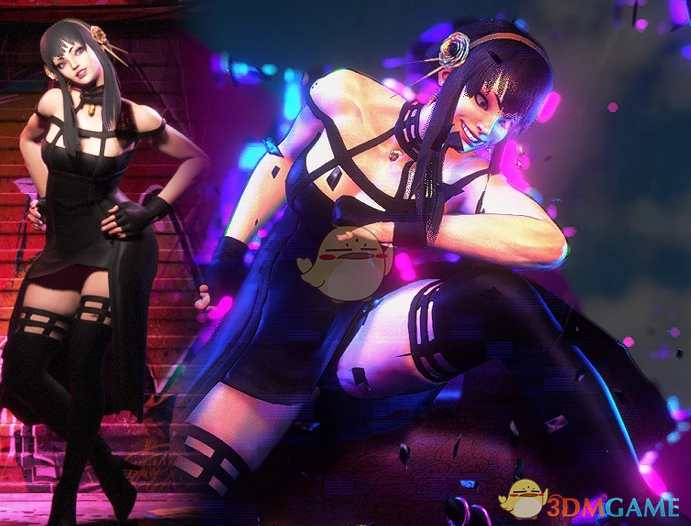 《街头霸王6》韩蛛俐的约尔·福杰杀手服装MOD