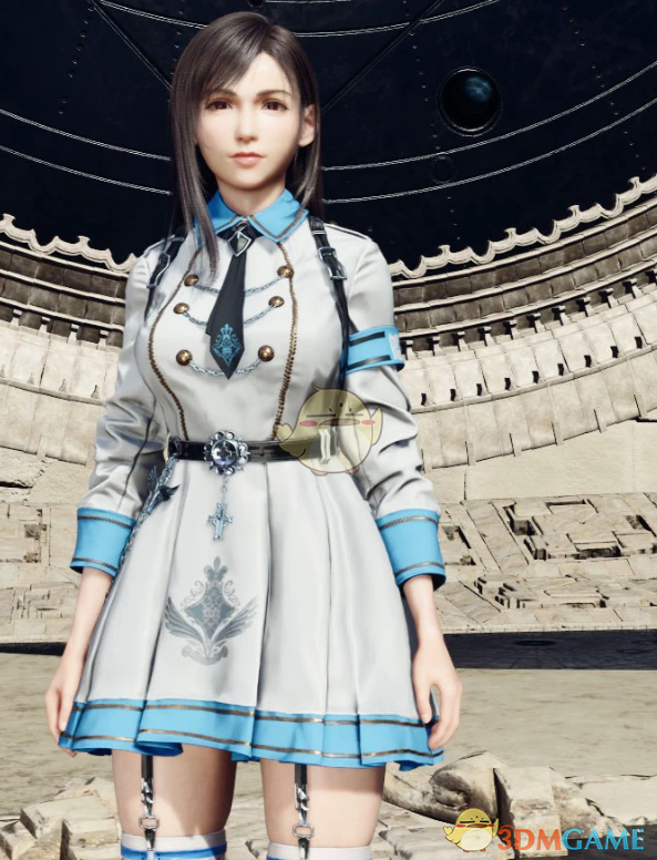 《最终幻想7：重生》蒂法的剑星白礼服MOD