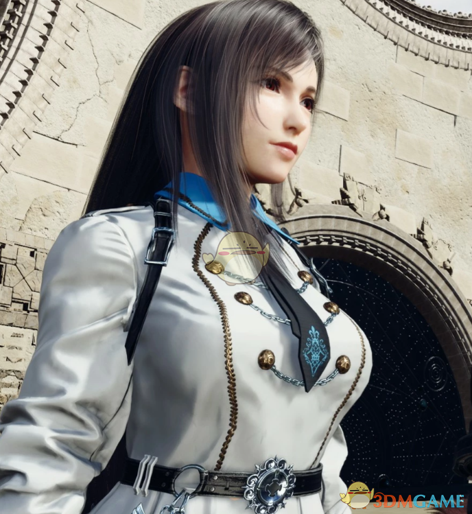 《最终幻想7：重生》蒂法的剑星白礼服MOD