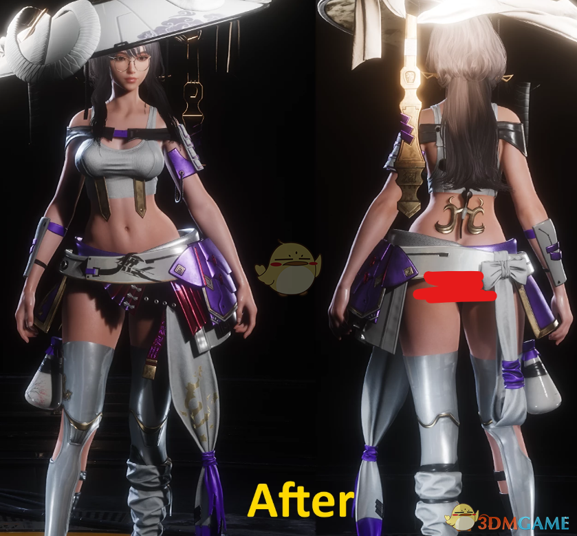 《剑星》更加清凉的红莲流浪剑客服MOD