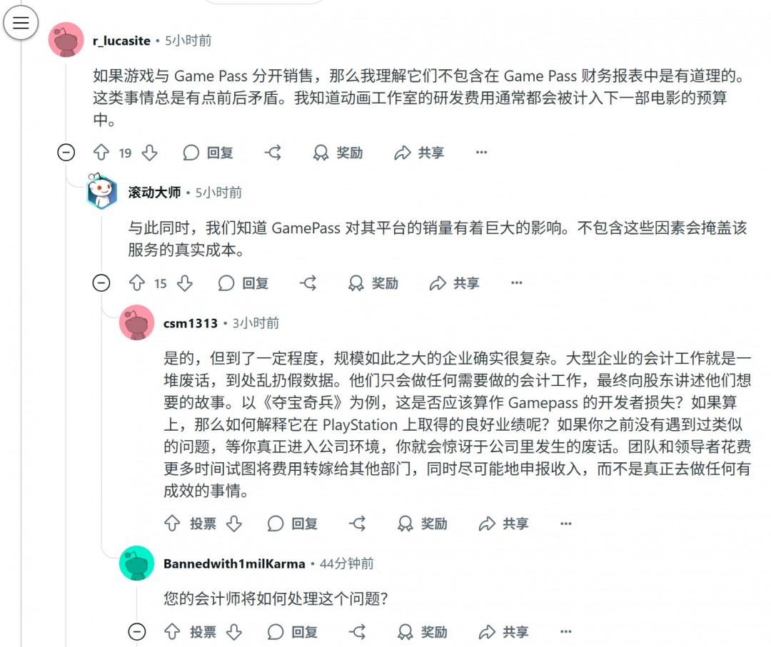 Game Pass盈利被质疑：根本没算自家工作室的亏损