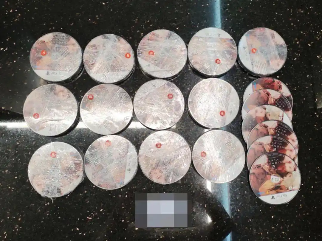 《死亡擱淺2》擱淺了？旅客綁藏168張光盤進境被抓獲