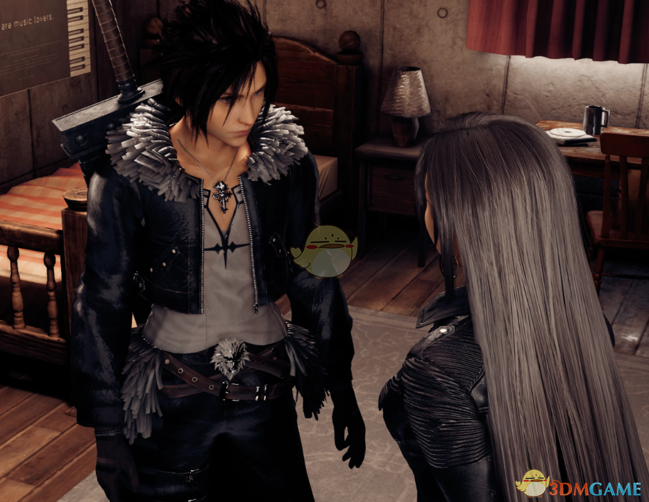 《最终幻想7：重制版》克劳德的最终幻想斯考尔套装MOD